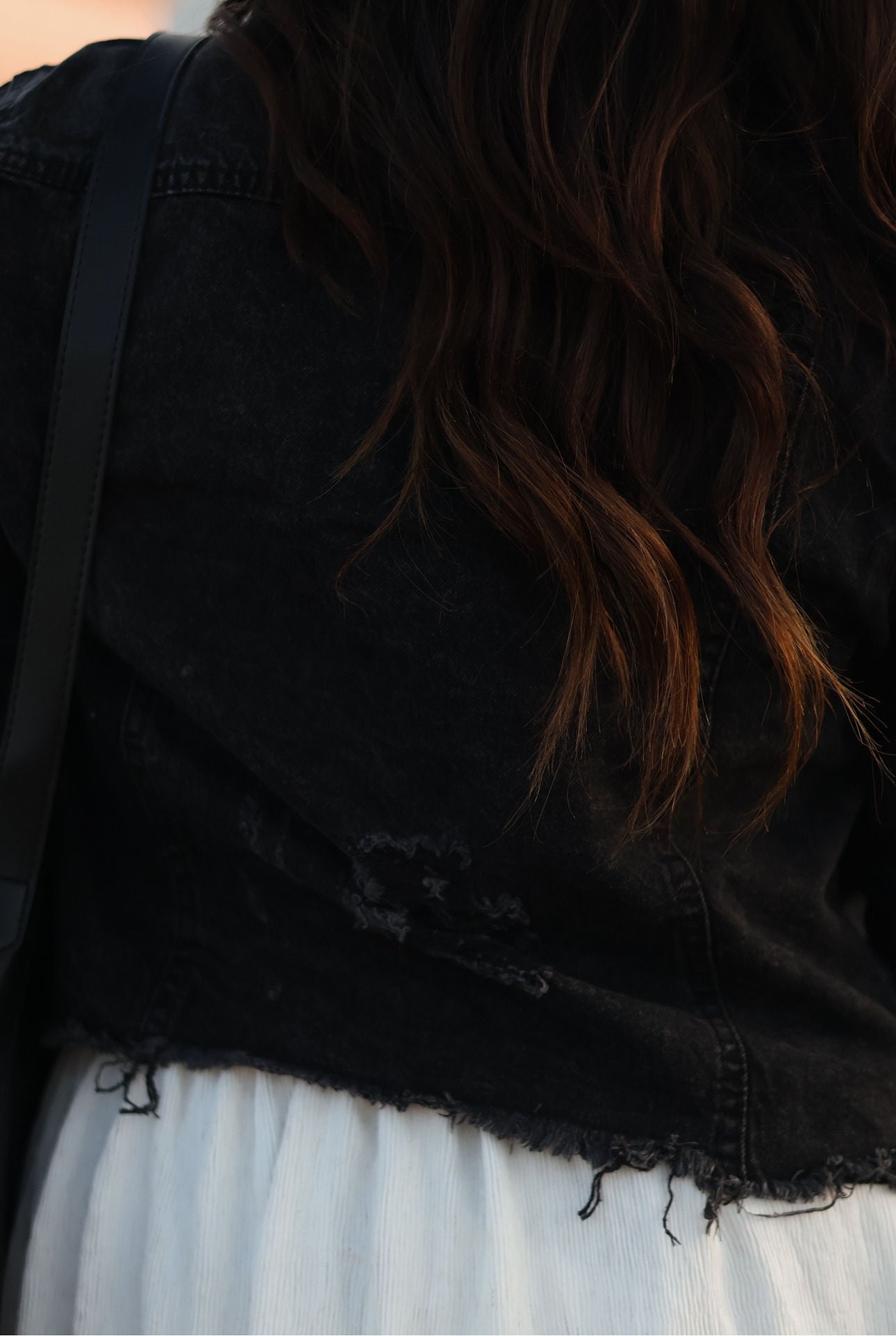 Halley Cropped Denim Jacket
