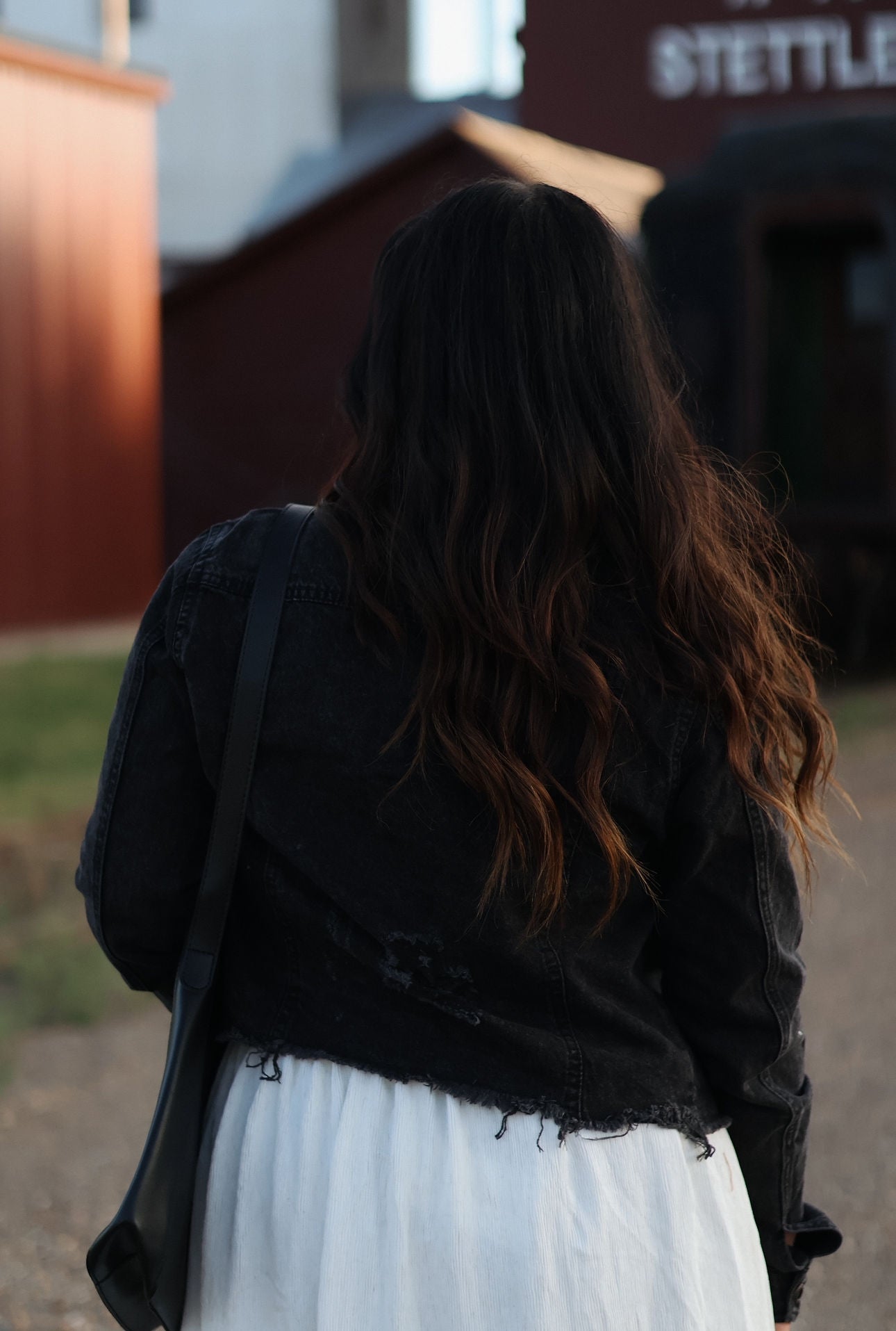 Halley Cropped Denim Jacket