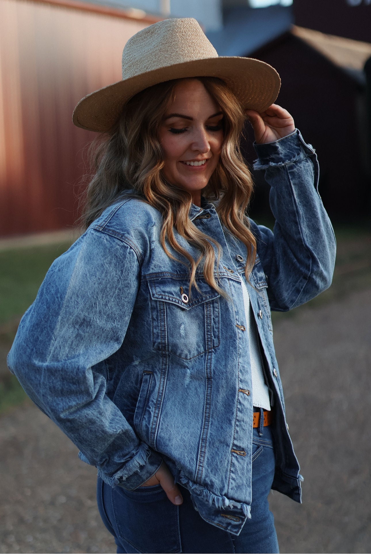 Kendrix Oversized Denim Jacket