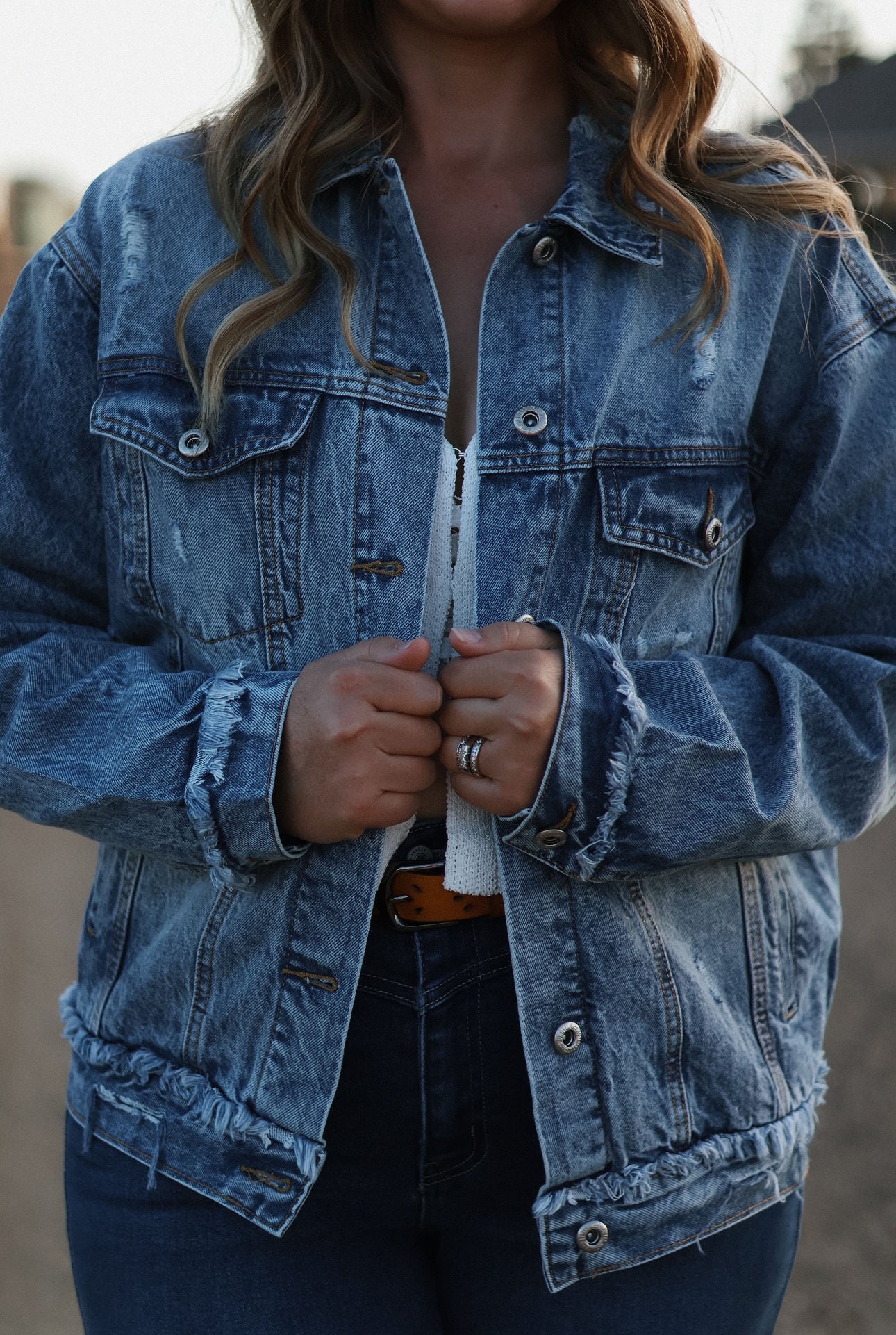 Kendrix Oversized Denim Jacket