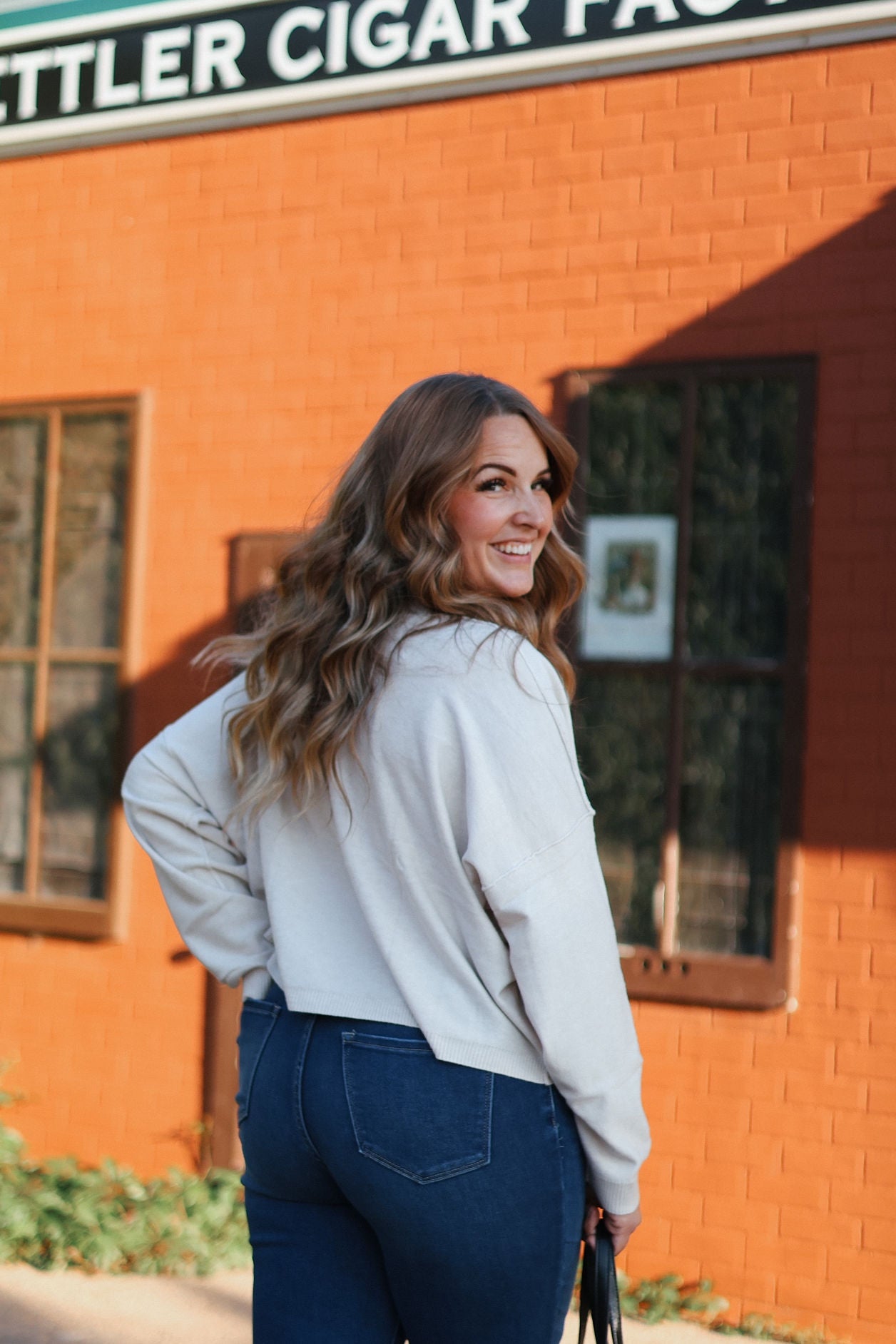 Alannah High Neck Sweater - Sand Beige