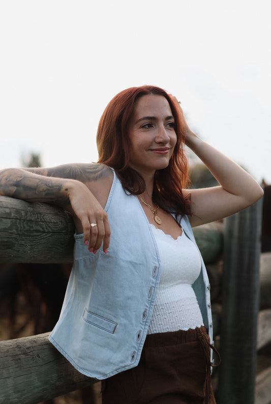 Kelly Denim Vest