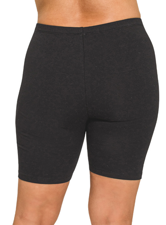 +Kylie Biker Short - Black