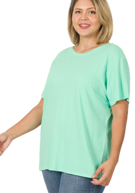 +Tamara Boyfriend Tee - Mint