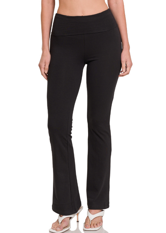 Melanie Yoga Pants-Black