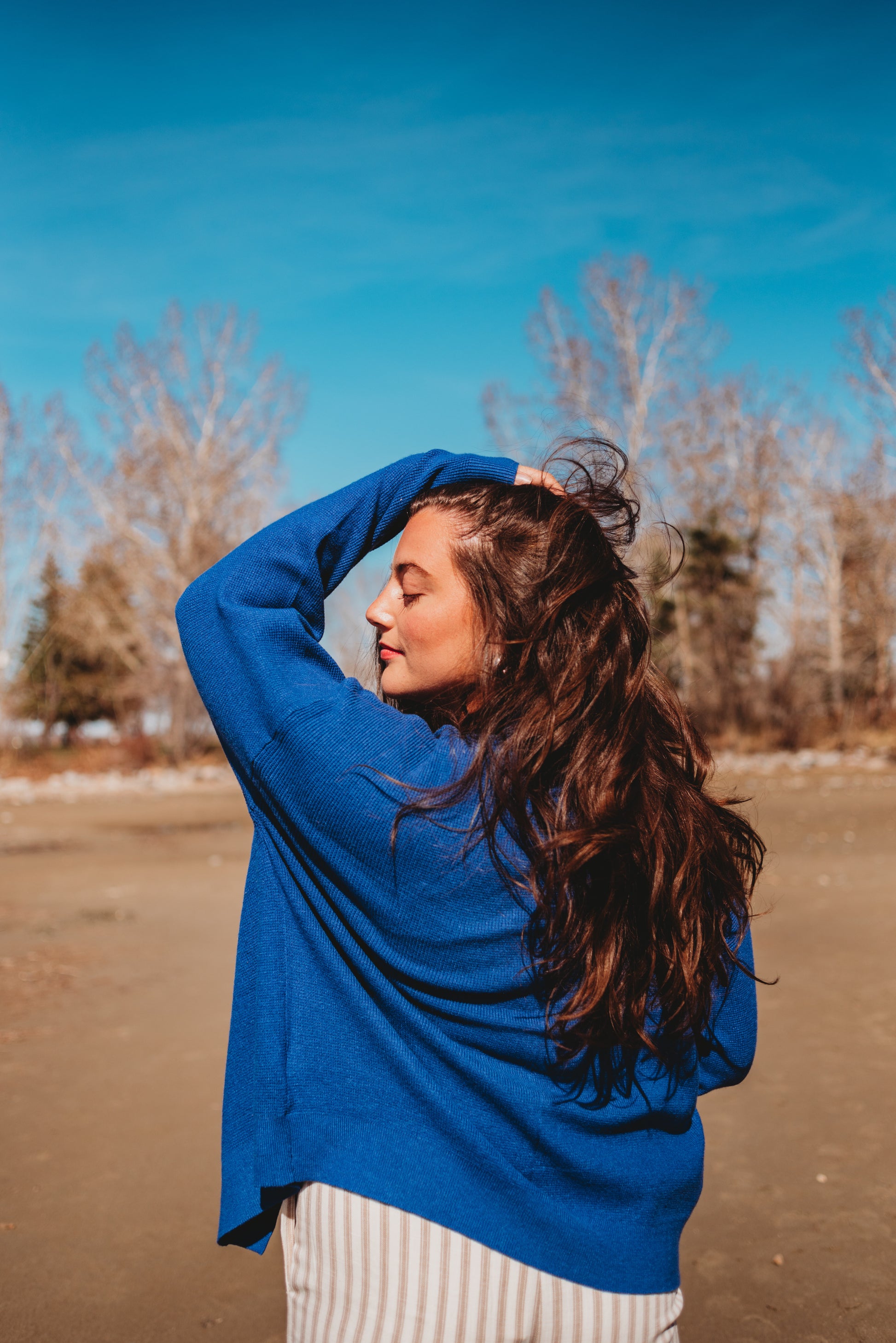 + Danielle Cardigan- Blue