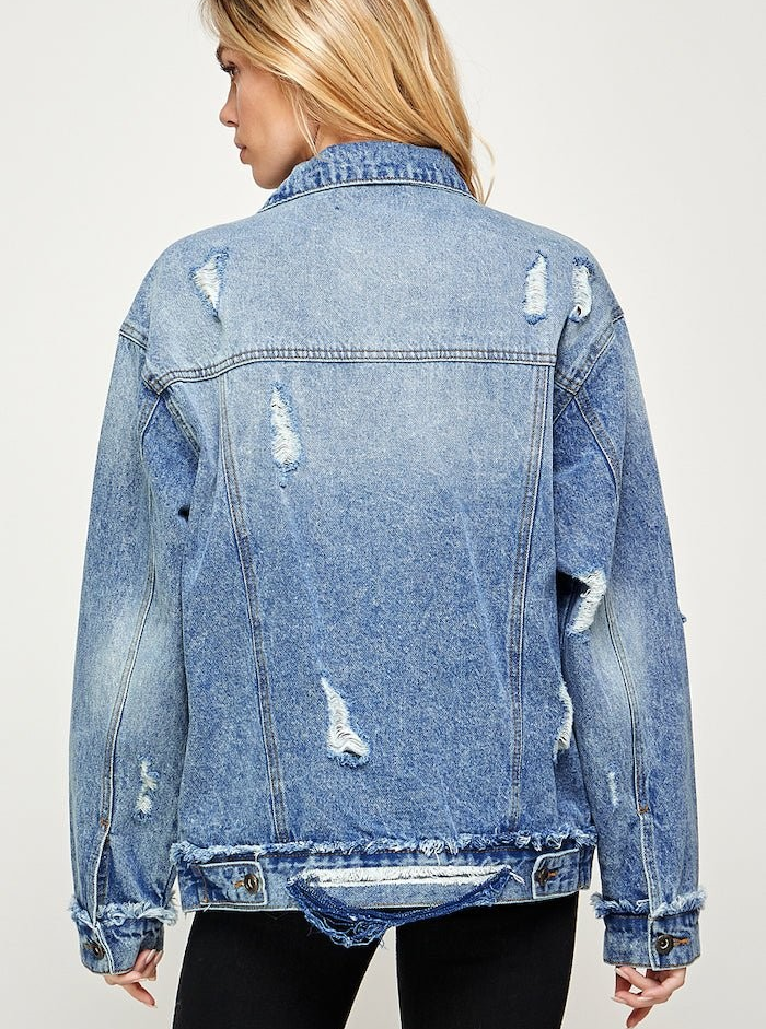 Kendrix Oversized Denim Jacket