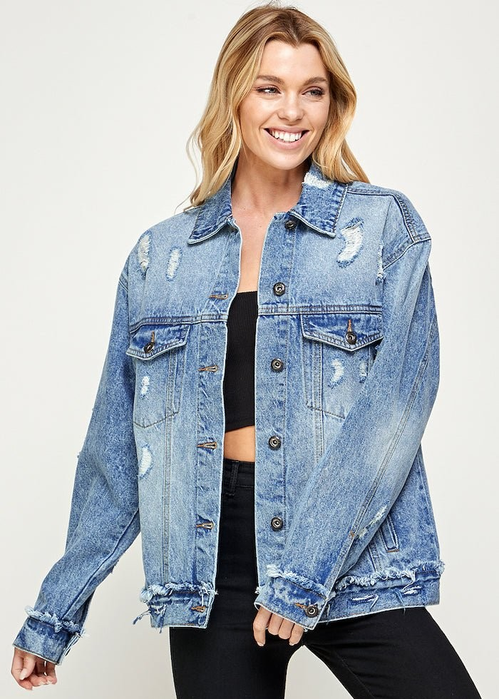 Kendrix Oversized Denim Jacket
